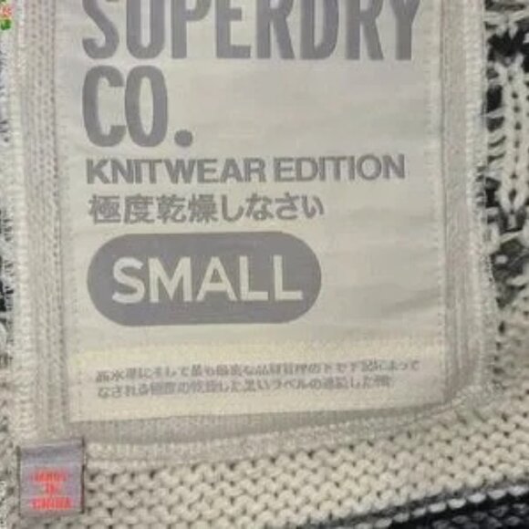 New NWot ladies small luxury StreetWear Japanese brand superdry oversized - Picture 10 of 11